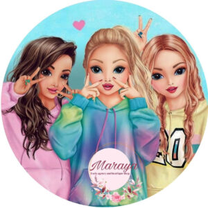 Кръгъл винил "Мини маус"